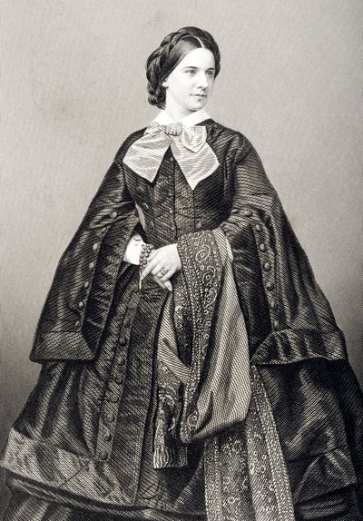 Mademoiselle Victoire Balfe (1837-71) engraved by D.J. Pound from a photograph, from 